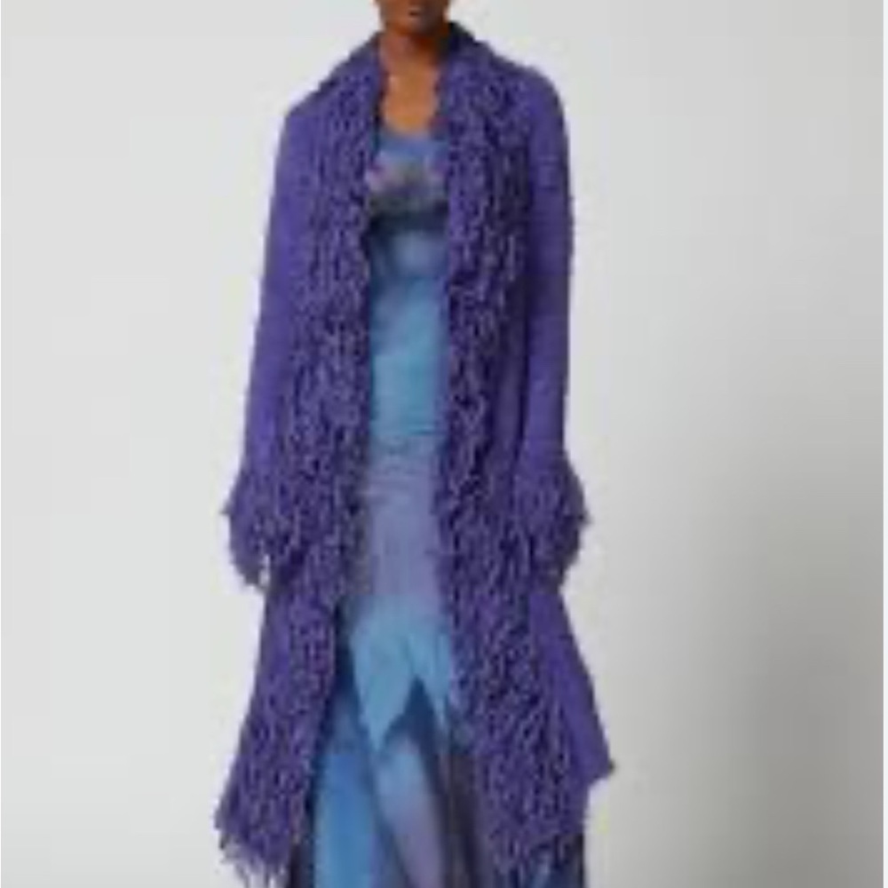 UO Cher Fringe Duster Carnigan.